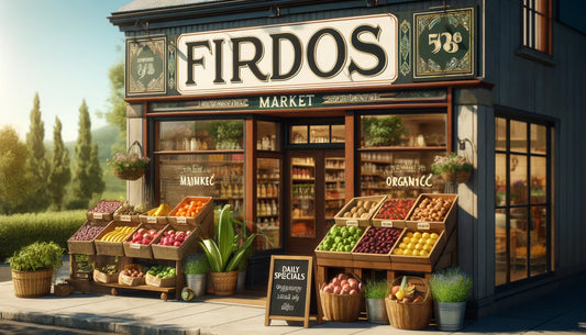 organic food market, organic grocery store